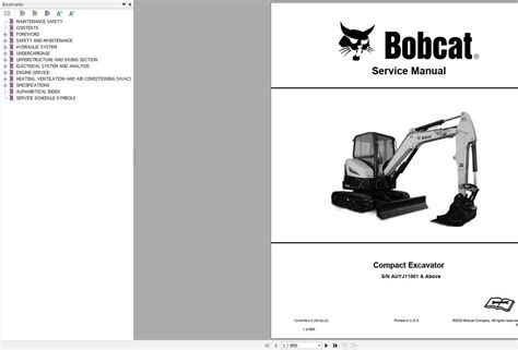 bobcat e32i mini-excavator|bobcat e32i mini excavator manual.